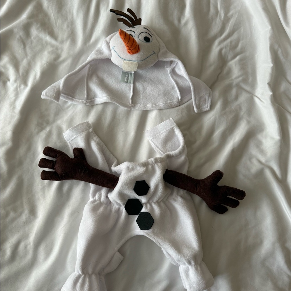 Frozen Olaf Dog Costume - large - Picture 2 of 3